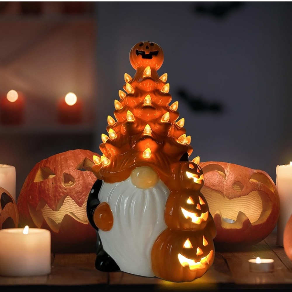 ✨ Ceramic Gnome Halloween Decor ✨